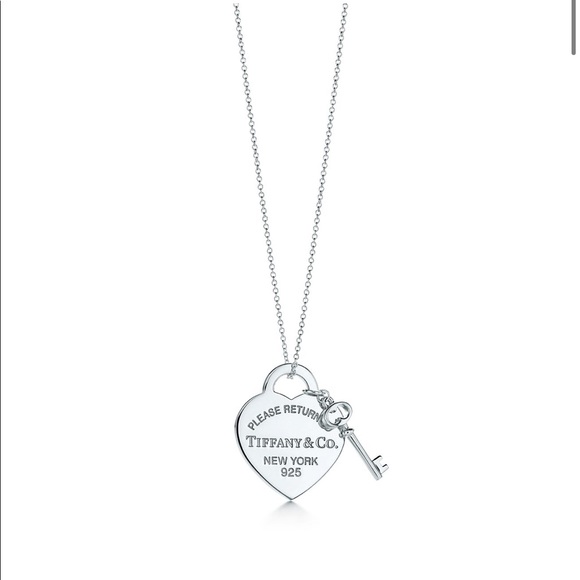 Tiffany & Co. Jewelry - MAKE AN OFFER! AUCTION TODAY— Tiffany Heart Tag Key Pendant